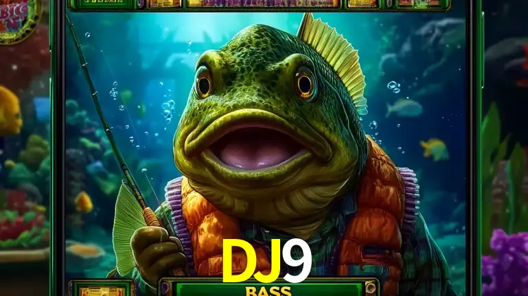 Personagem de peixe pescador do popular jogo de slot com tema de pescaria, uma das emocionantes opções de caça-níqueis para jogar e ganhar no cassino DJ9.
